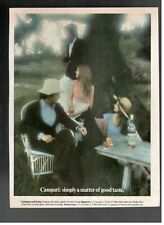 CAMPARI AND SODA BITTER Pubblicità 1 pagina originale 1980 PHOTO DAVID HAMILTON