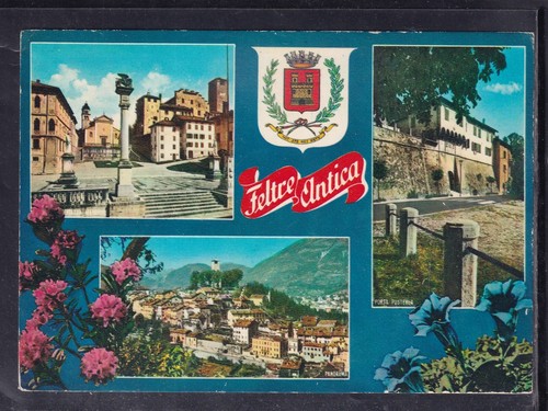 Cartolina feltre antica - cartolina,