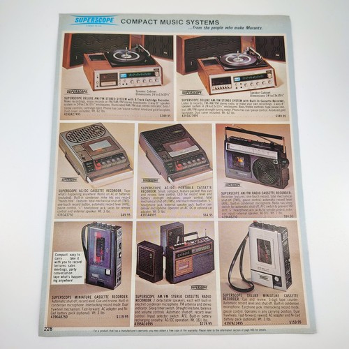 Superscope marantz vintage - superscope,
