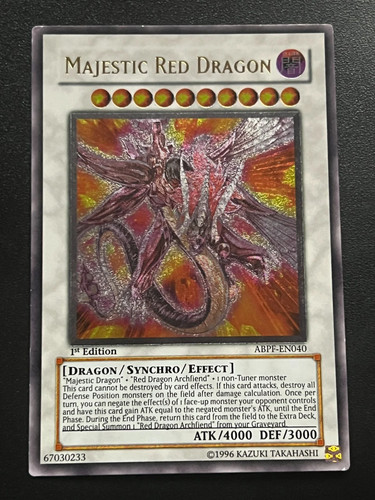 Majestic red dragon abpf - red,