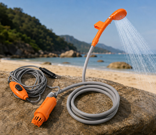 Pompa doccia campeggio - , camper