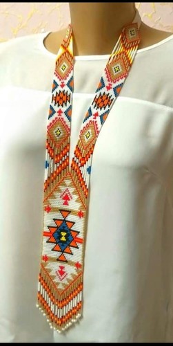 Collana fatta mano semi - collana,