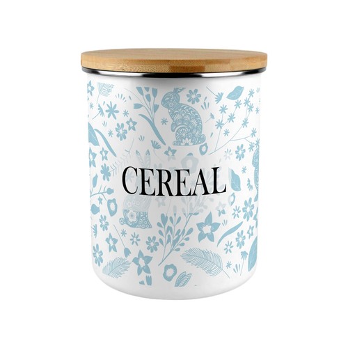 Bidone porta cereali conigli - bidone,