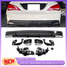 Rear Bumper Diffuser Carbon