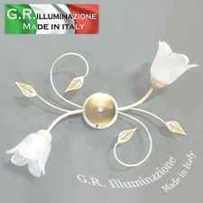 PLAFONIERA IN FERRO BATTUTO 2