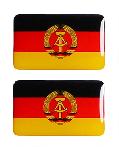 Bandiere ddr adesivi 3d - bandiere,