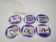 FRANCOBOLLI calcio nazionale italiana serie completa , nutella bolaffi + spilla 