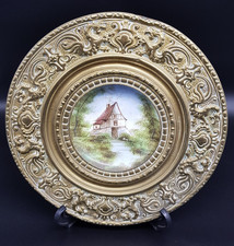 PIATTO CERAMICA ANTICO CORNICE