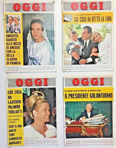 Stock riviste oggi vintage - 🔷stock,
