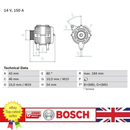 Alternatore per citroen - alternatore, c5