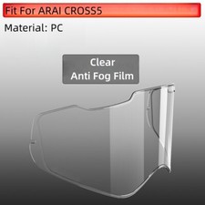 Pellicola fotocromatica antiappannamento per ARAI TOUR X5 TX5 VAS-A MAX-V TOUR CROSS5 XD-5