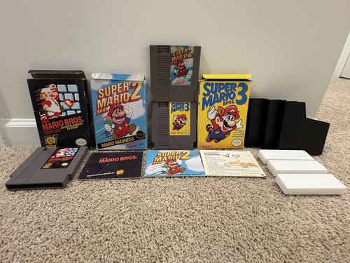 Lotto super mario bros nes - mario,