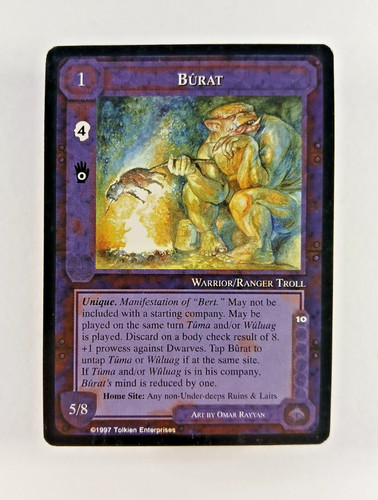 Burat bert carta ccg - burat, terra