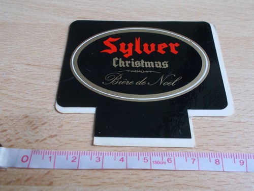 Adesivo birra natale - adesivo,