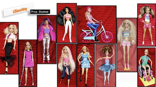 Mattel barbie extra fatta - barbie,