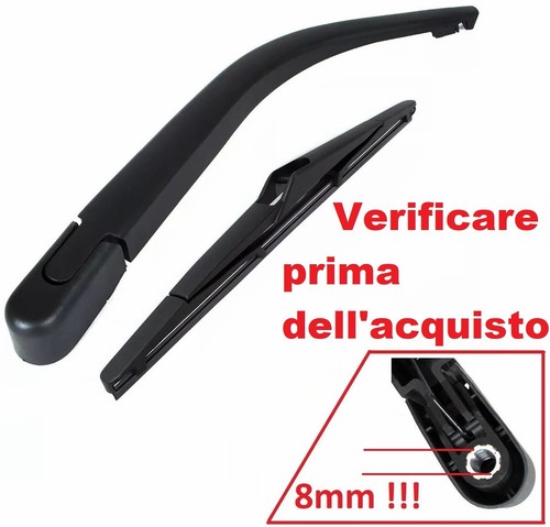 Braccio 8mm tergicristallo - 8mm,