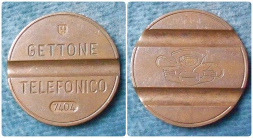 Gettone telefonico - gettone,
