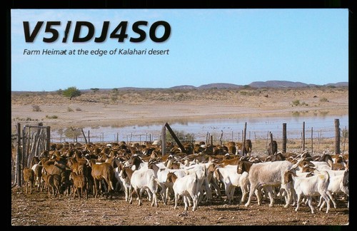 Qsl radio card - card, /