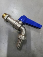 Rubinetto Portagomma Zincato