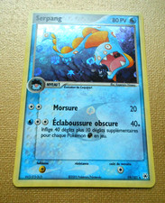 pokemon carte authentique 19 /101 serpang 80 pv holo Série EX Légendes Oubliée