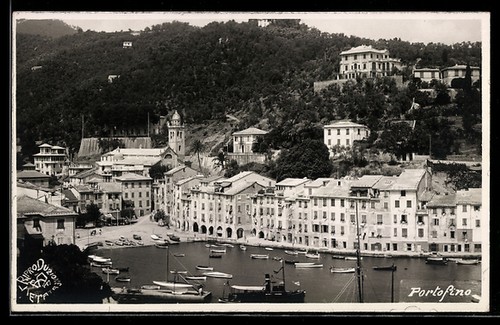 Cartolina portofino vista - cartolina,