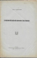 RESPIRAZIONE PESCHE CONSERVAZIONE BASSA TEMPERATURA CAPPELLETTI 1934