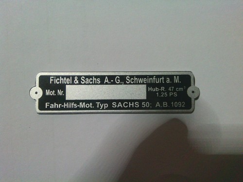 Targa fichtel sachs - fichtel,