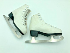 Pattini ghiaccio bianchi Hoxylane Ice Artistic 1jr - EU 34