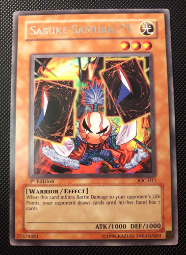 Sasuke samurai 3 - yu-gi-oh!,