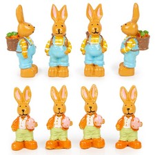 Set di 8 coniglietti pasquali