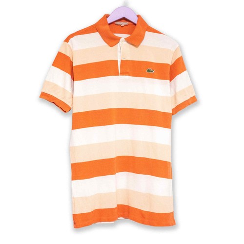Polo lacoste vintage arancione - polo,
