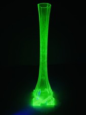 Florero Cristal Uranio 30 cm