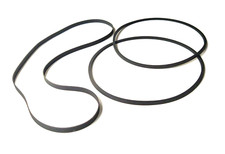 Set cinghia 3 pezzi cinghia di trasmissione per AKAI GX-77 GX77 nastro Rubber Drive Belts-Kit