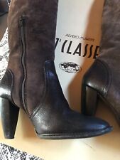 stivale donna 39 alviero martini camoscio e pelle 