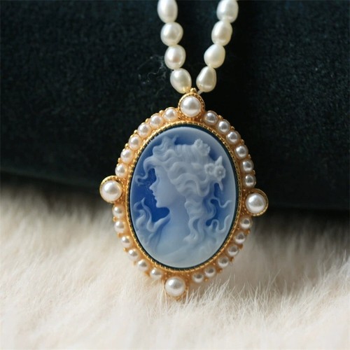 Ciondolo cammeo stile - , antico