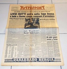 Tuttosport 10 luglio 1953 TOUR DE FRANCE Livio Isotti vittoria Nantes Bartali