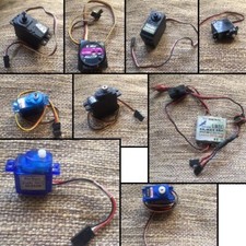 SERIE DI SERVI ESC GYRO ACE E-SKY FUTABA HITEC HOBBYWING NINE EAGLES TRAXXAS RC