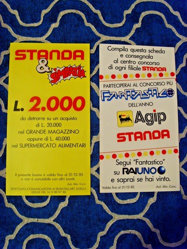 Introvabili perfetti standa - perfetti,
