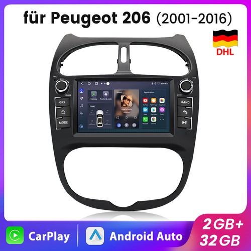 Carplay per peugeot - peugeot, 206