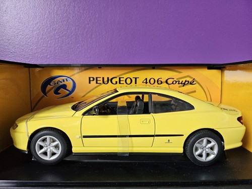 Peugeot 406 coupé jaune - 406, v6