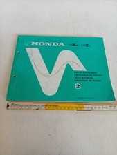 catalogo ricambi parts catalogue originale n2 1981 Honda CBX B - C