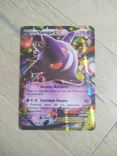 Carta pokem gengar - carta, oversize