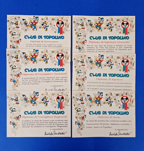 Diplomi club topolino - diplomi,