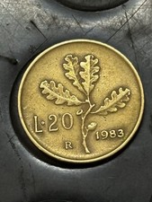 moneta 20 lire 1983 Repubblica