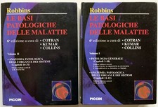 2 VOLUMI ROBBINS BASI PATOLOGICHE DELLE MALATTIE PICCIN