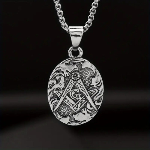 Collana medaglione massone
