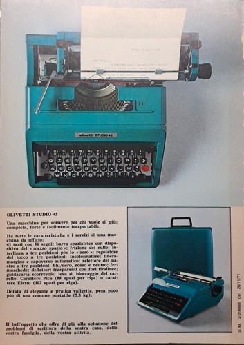 Olivetti wtudio rara - wtudio,