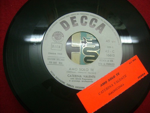 Caterina valente amo solo - caterina,