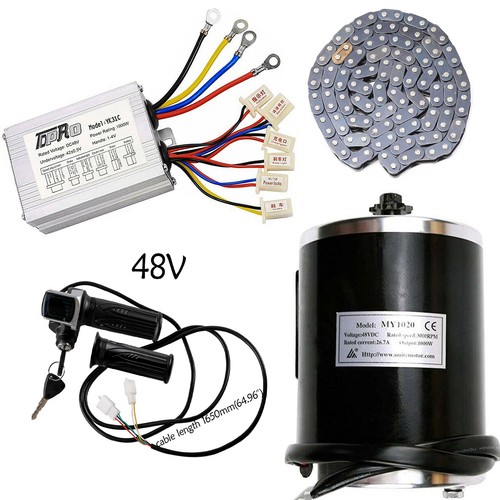Motore spazzola 1000w 48v - 48v, dc
