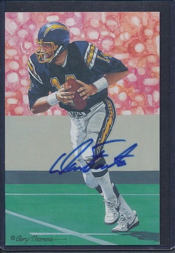 Dan fouts firmato 1993 goal - firmato,